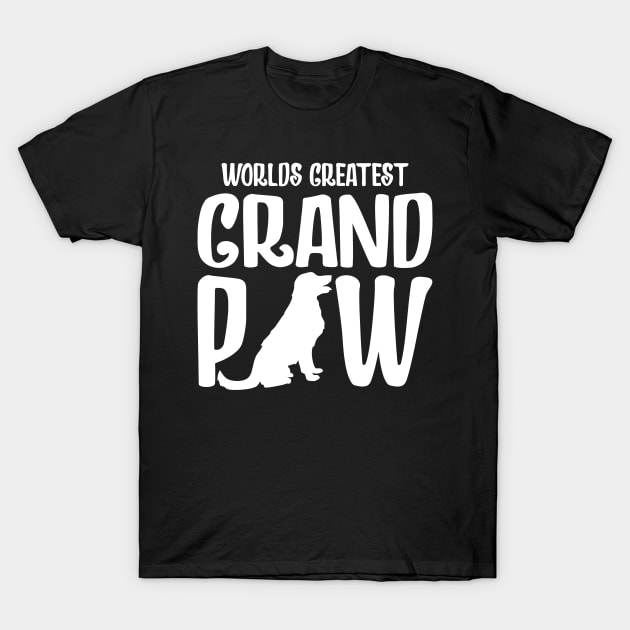 World's Greatest Grand Paw T-Shirt by SimonL